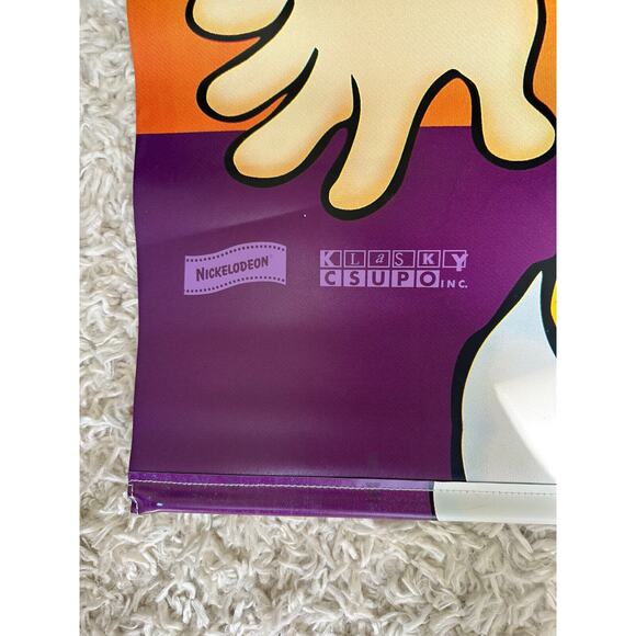 VTG 1998 Rugrats The Movie Tommy Pickles Do or Diaper! 48" x 64" Vinyl Banner DS - Picture 3 of 4